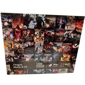 Dragon Movie & TV 1000 Piece Puzzle Ages 14+ New in Box